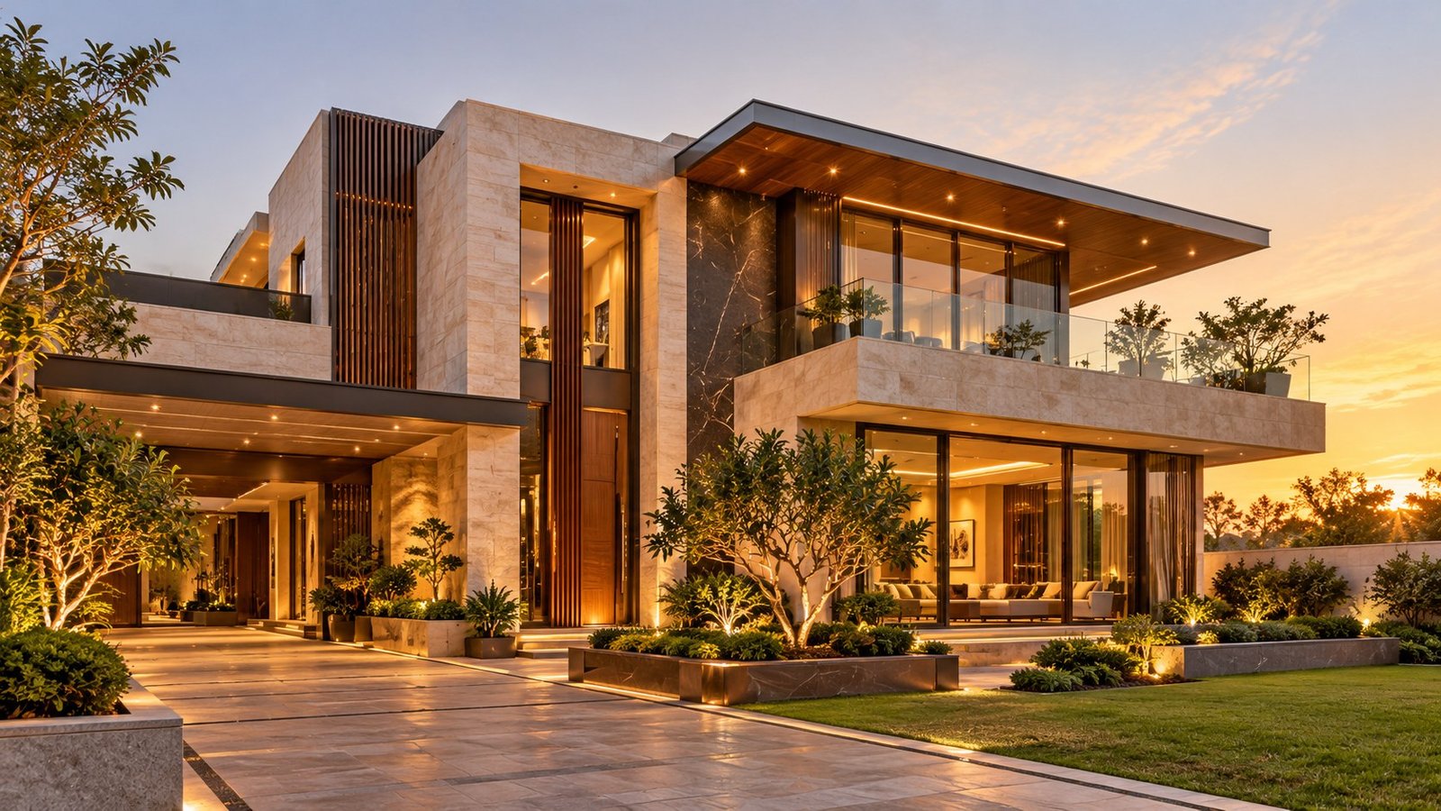 Residential construction project